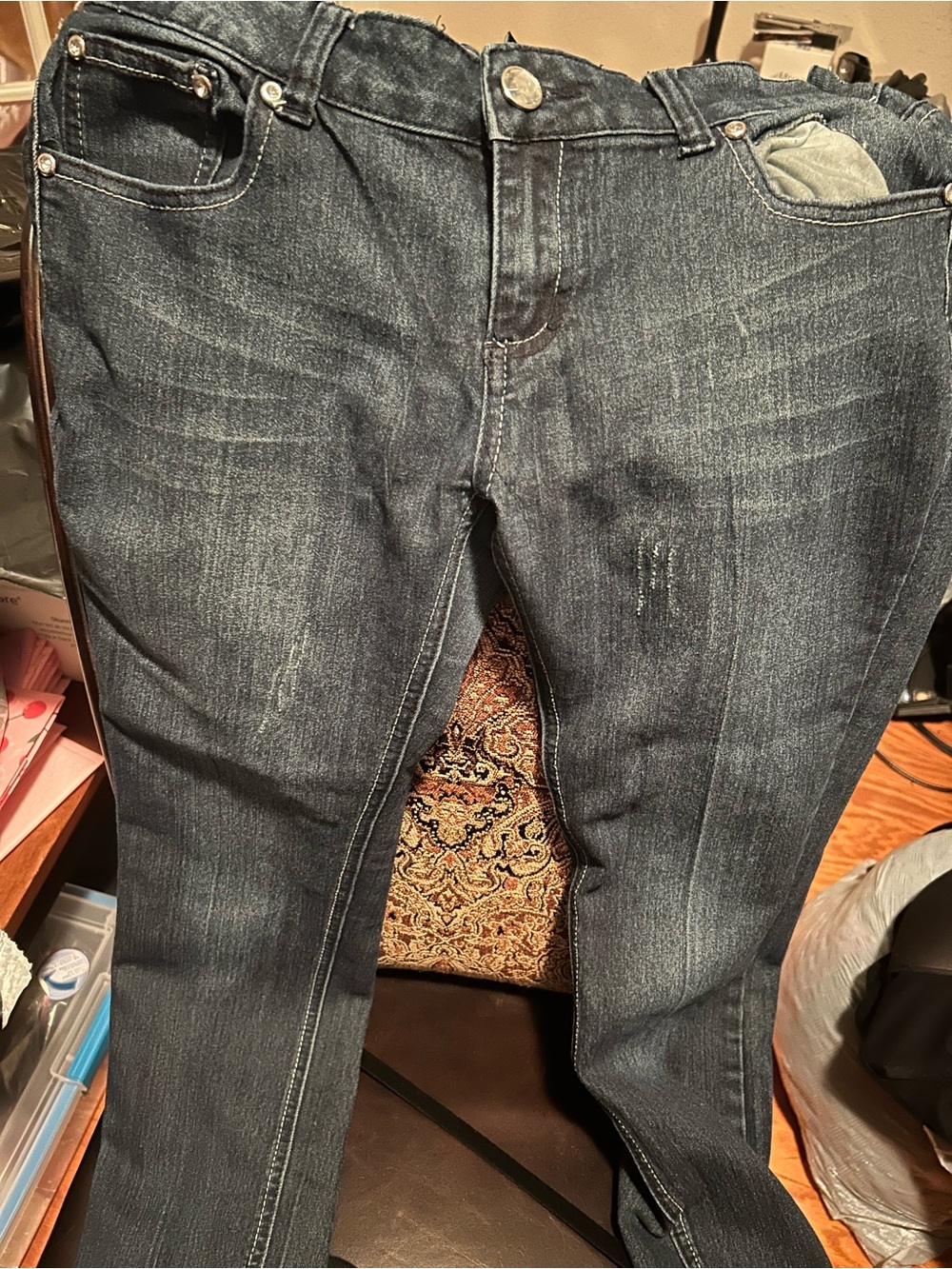 Women’s Blue Straight Fit Jeans Montana Y2K fashion